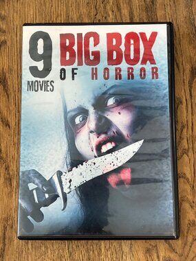 9 Big Box Of Horror Movies 2013 DVD Horror Collection Pre-Owned